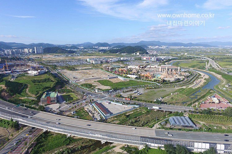 김해관광유통단지 3단계 공사현황 - 2022.09.09